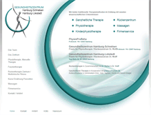 Tablet Screenshot of praxis-physio.eu