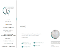 Tablet Screenshot of praxis-physio.de